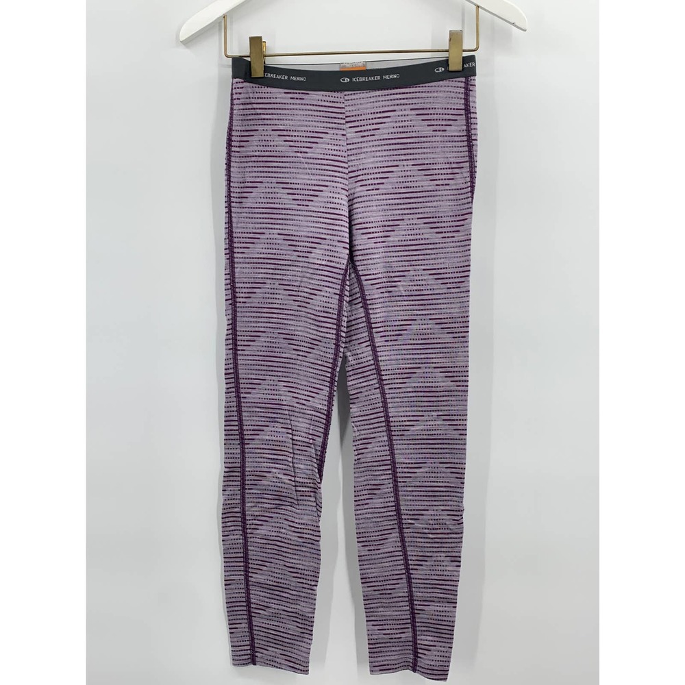 ICEBREAKER Merino Lightweight Base Layer Leggings Pants 12 Years 152 CM
